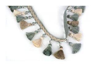 Тасьма-бахрома AT972A з китицями